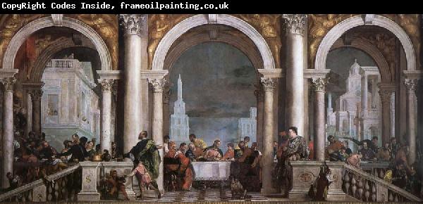 Paolo Veronese The guest time in the house of Levi